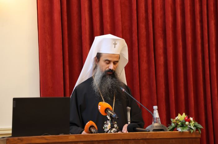 Слово на Българския патриарх Даниил на тържественото именуване на Аулата на Богословския факултет на СУ „Св. Климент Охридски“ в памет на Българския патриарх Неофит