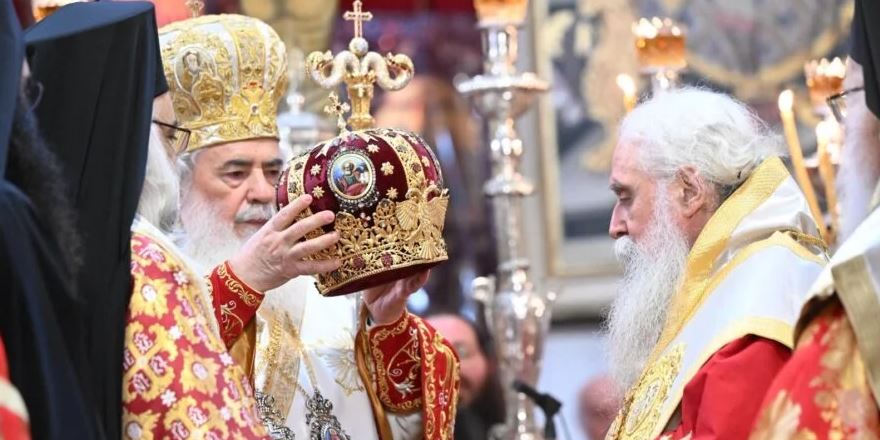 Patriarhul Ierusalimului l-a hirotonit pe noul Arhiepiscop de Sinai
