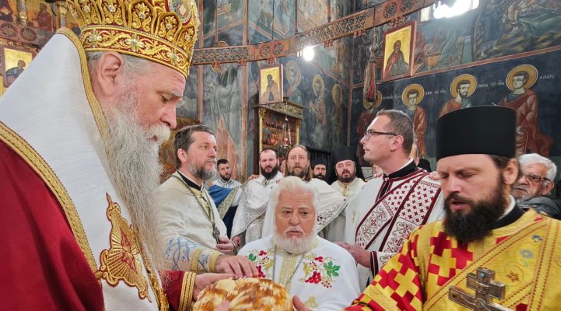 Игуман Манастира Морача о. Рафаило обиљежио 60 година свештеничке службе, богослужио Митрополит Јоаникије