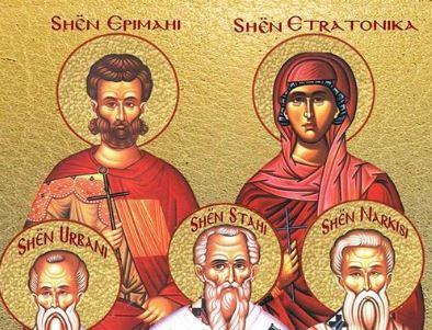 Apostujt Stahi, Apeli, Ampli, Narkisi, Urbani, Aristovuli nga të 70-t. Jakovi i Nisibit dhe i Mikdonisë