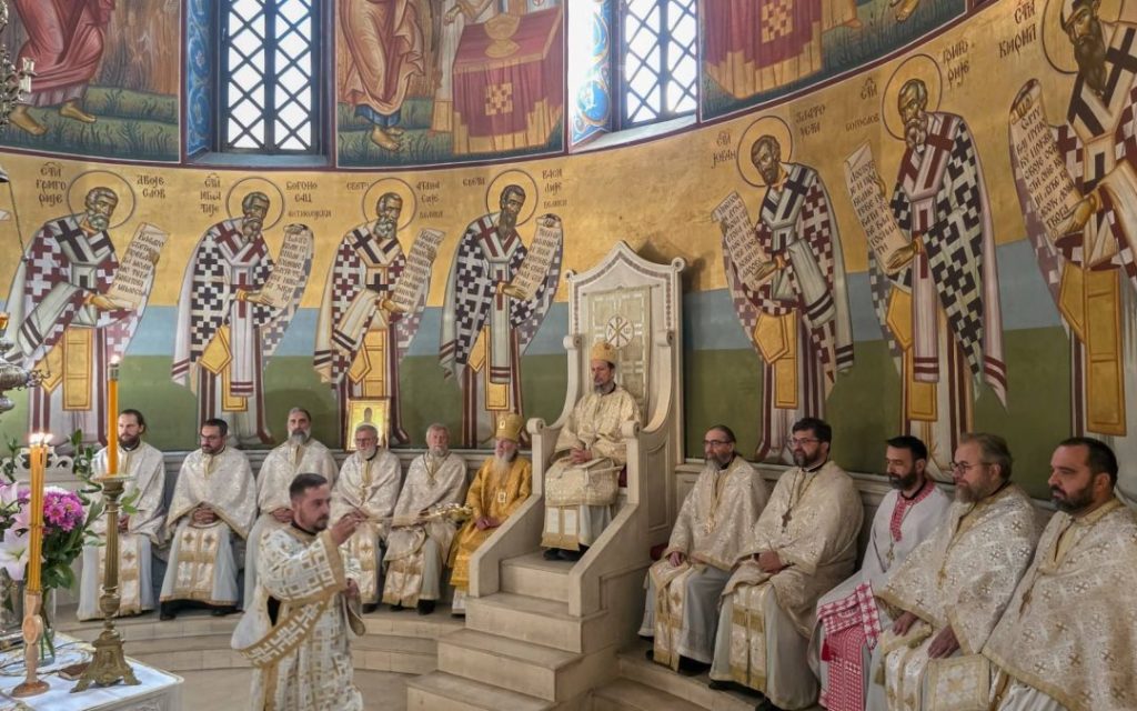 Митрополит берлински и њемачки Марко богослужио у требињском Саборном храму