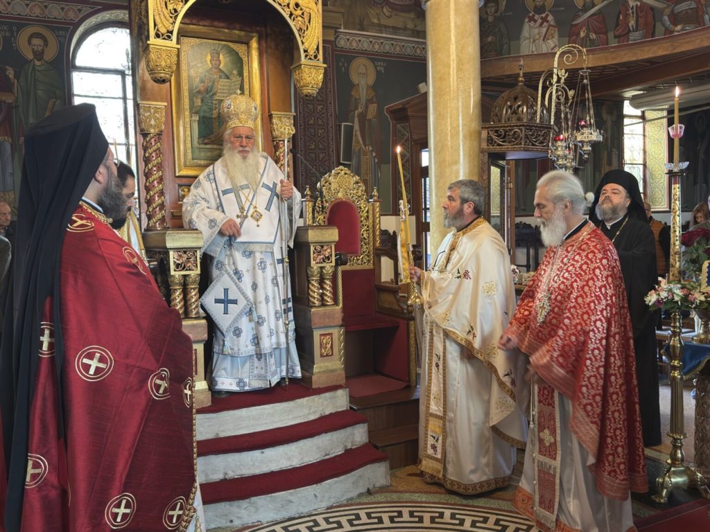 Η εορτή της Ανακομιδής των Ιερών Λειψάνων του Αγίου Γεωργίου στον ομώνυμο Ιερό Ναό των Θηβών