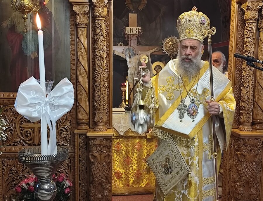 Θεία Λειτουργία και μνημόσυνο του μακαριστού Πρεσβυτέρου Φωτίου Τσιαντή στον Ι.Ν. Ζωοδόχου Πηγής Κ. Κτημένης