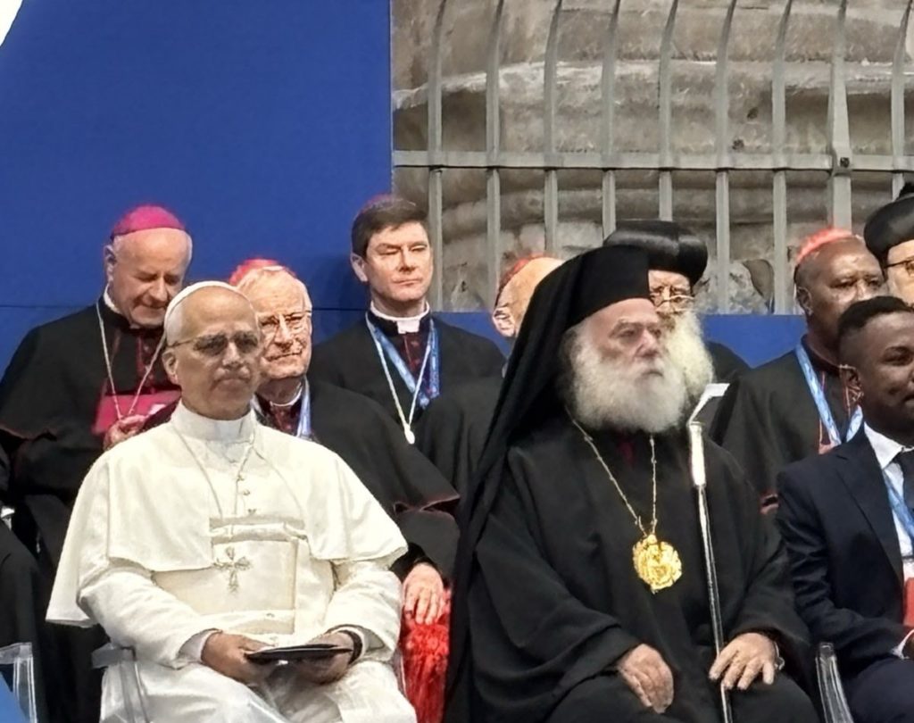 O Πατριάρχης Αλεξανδρείας σε εκδηλώσεις για την Ειρήνη στην Ρώμη