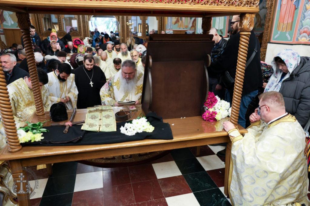 Посрещане на мощи и лични вещи на преп. Гавриил Самтаврийски (Ургебадзе) във Варна