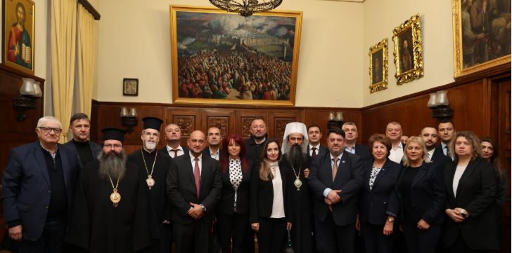 Среща на Българския патриарх Даниил с парламентарната група на БСП- ОБЕДИНЕНА ЛЕВИЦА