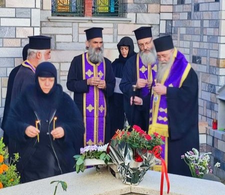 Μνημόσυνο μακαριστής γερόντισσας Ακυλίνας στην Ι.Μ. Αναλήψεως του Σωτήρος στη Σίψα