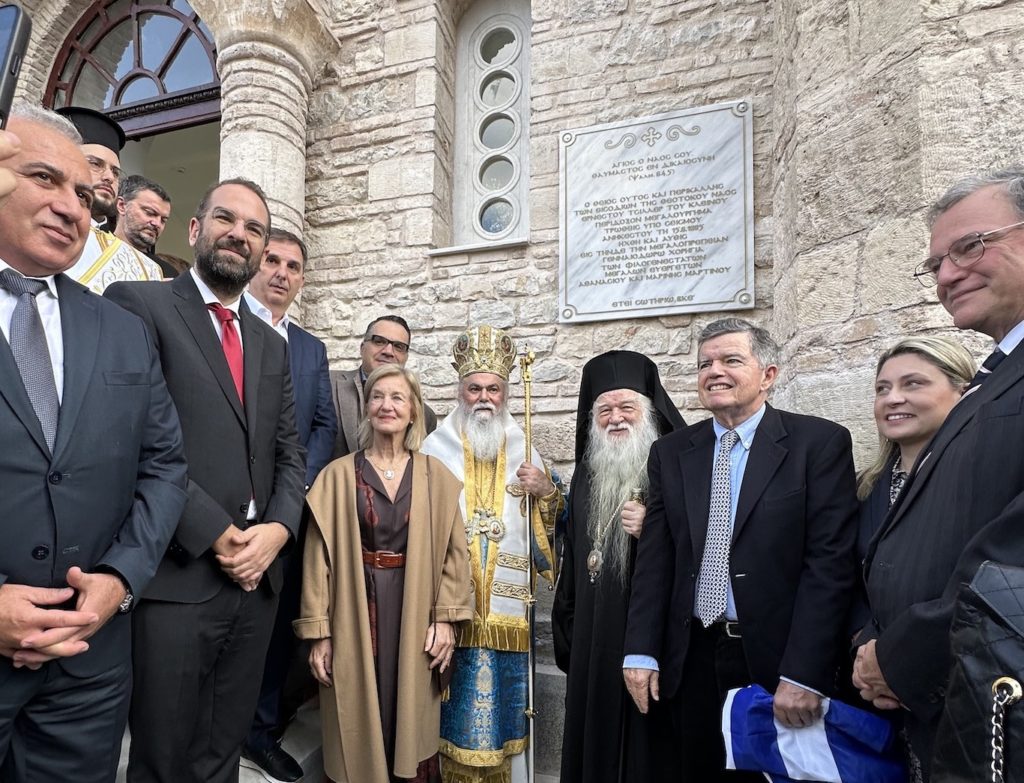 Πανηγυρική επαναλειτουργία του Ιερού Ναού Εισοδίων της Θεοτόκου Αιγίου