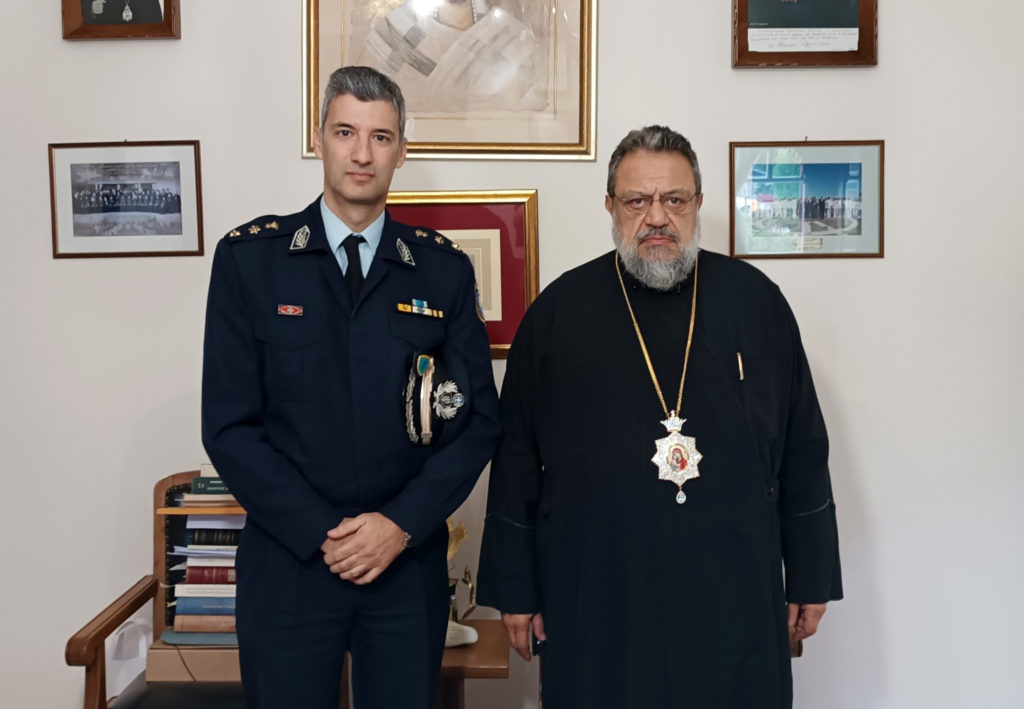 Στον Μητροπολίτη Μεσσηνίας ο νέος Διοικητής Τροχαίας Καλαμάτας
