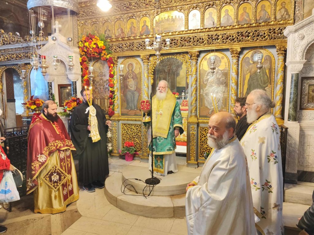 Κατανυκτικός αίνος για την εορτή των Παμμεγίστων Ταξιαρχών, στους Παμμέγιστους Ταξιάρχες Πλάκας – Παναγία Γρηγορούσα