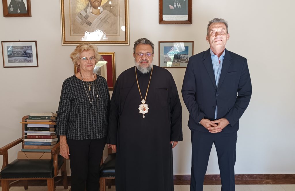 Στον Μητροπολίτη Μεσσηνίας ο νέος Διοικητής του Νοσοκομείου Καλαμάτας