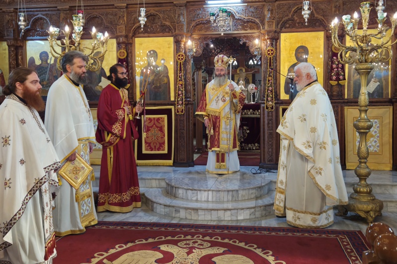 Εορτή ανακομιδή λειψάνων Αγίου Γεωργίου στη Μητρόπολη Λεμεσού