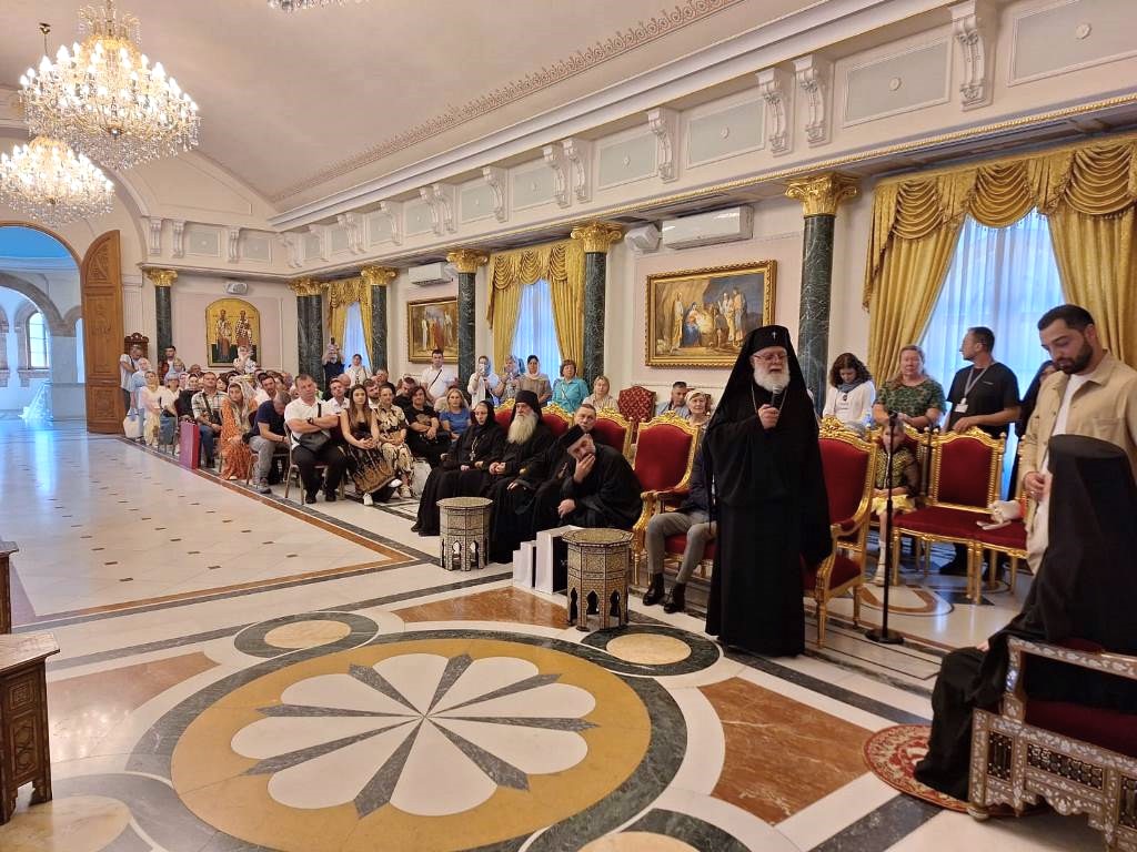 Προσκυνητές από την Γεωργία στον Πατριάρχη Ιεροσολύμων