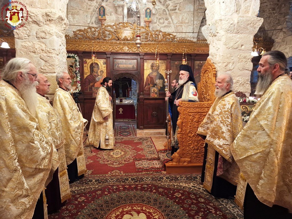 Η εορτή του Αγίου Δημητρίου του Μυροβλύτου στο Πατριαρχείο Ιεροσολύμων