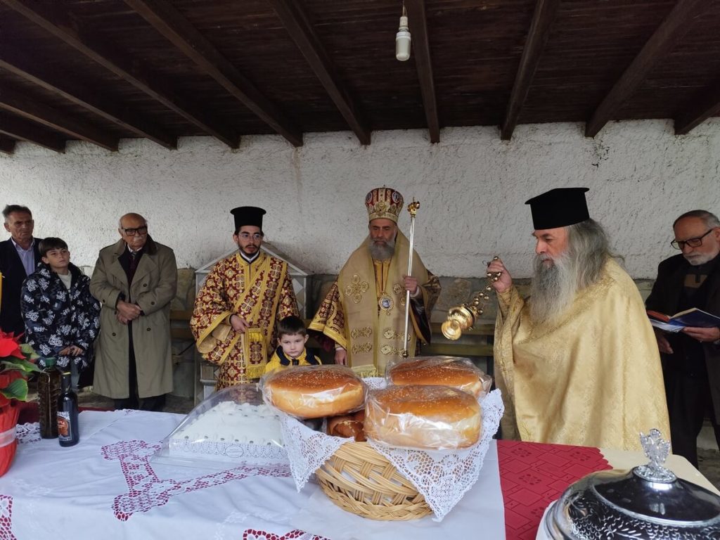 Λειτουργική σύναξη για την Αγία Μεγαλομάρτυρα Αικατερίνη στους Ξυλάδες Φαρσάλων