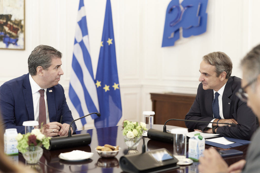 Το Άγιον Όρος στην ατζέντα της συνάντησης Μητσοτάκη με τον Αναπλ. ΥΠΕΞ των ΗΠΑ