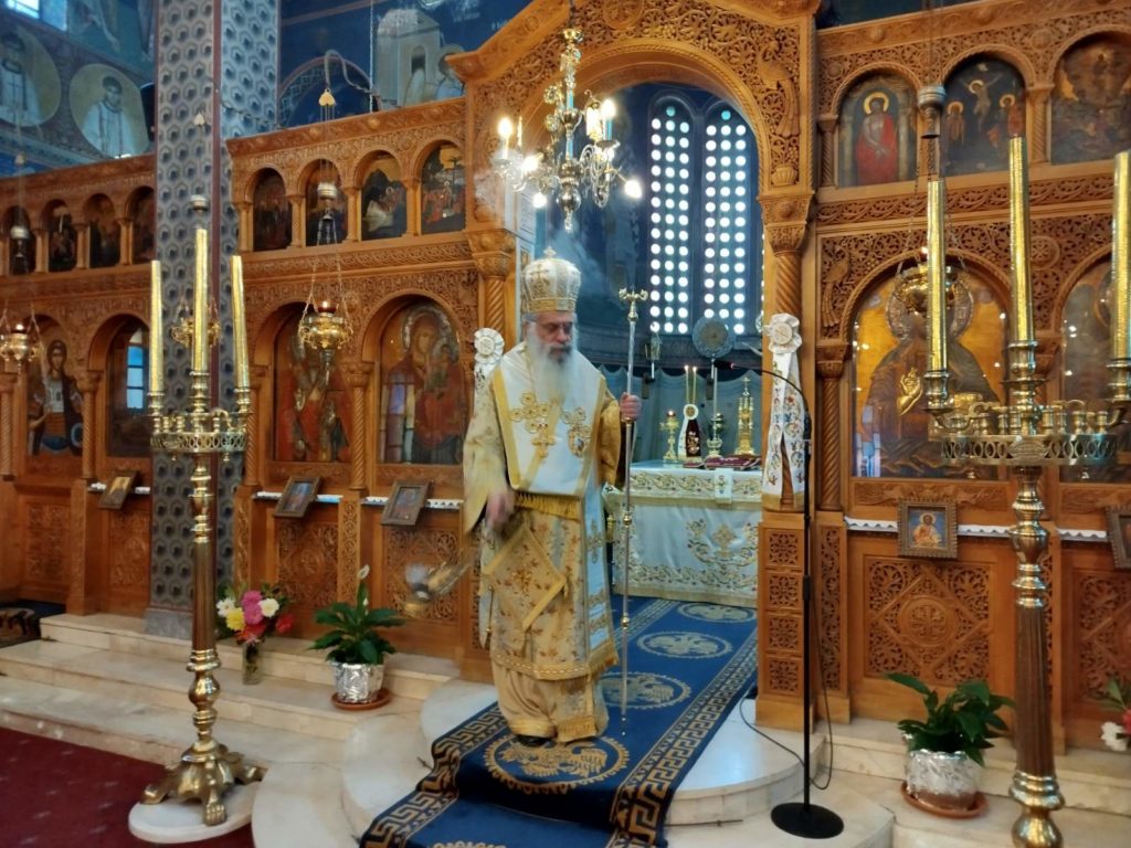 Κυριακή Ε΄ Λουκά στην Ιερά Μητρόπολη Μαντινείας και Κυνουρίας