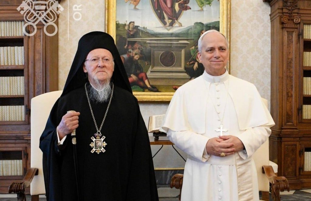 Ο Πάπας Λέων στην Τουρκία: Σήμερα η συνάντηση με τον Ερντογάν παρουσία του Οικουμενικού Πατριάρχη Βαρθολομαίου