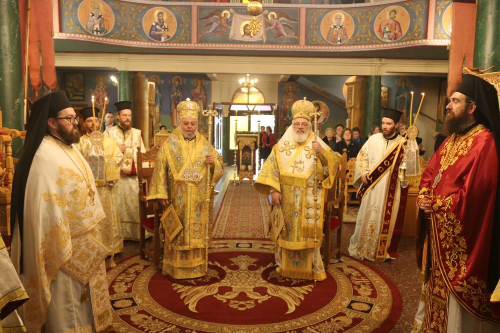 Ο Μητροπολίτης Στάρας Ζαγοράς στην Ορεστιάδα για την εορτή των Παμμεγίστων Ταξιαρχών