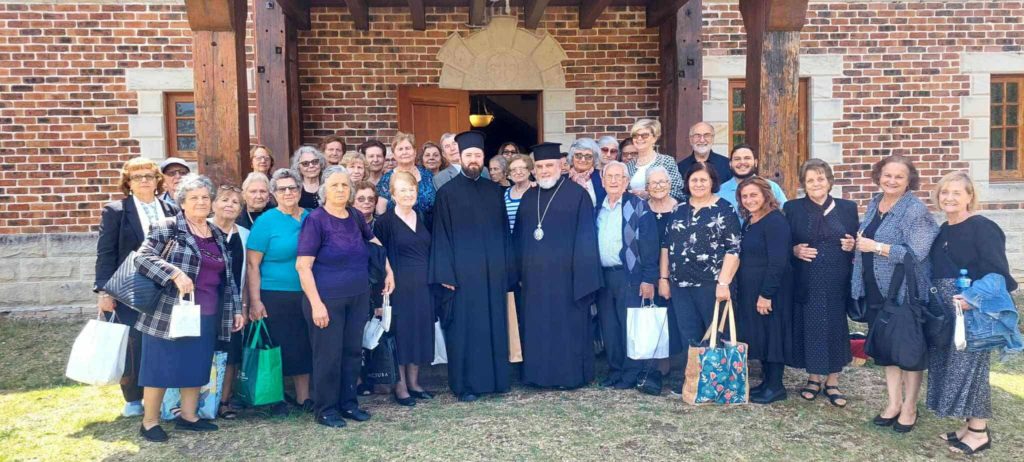 Pilgrims from the Parish of Saint Nicholas, Marrickville, visit the Holy Monastery of Saint George, Yellow Rock