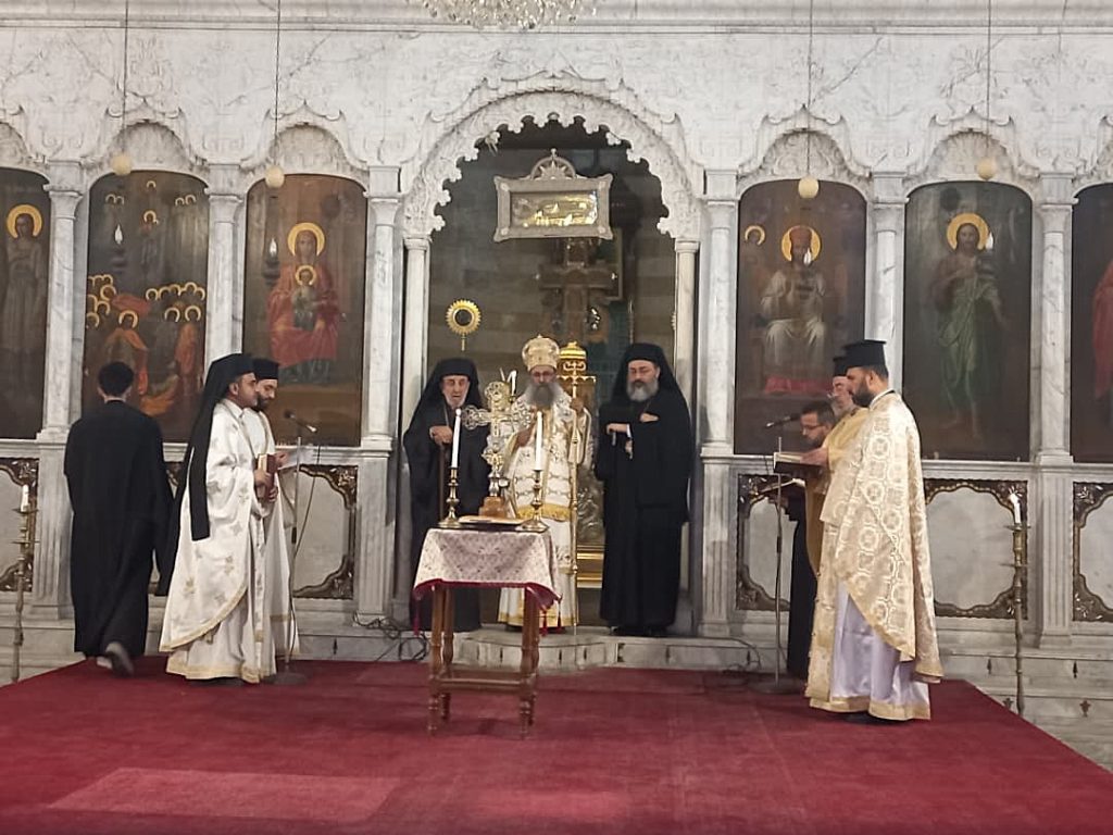 Δοξολογία για τον Εορτασμό της Εθνικής Επετείου του «ΟΧΙ» στον Ελληνορθόδοξο Καθεδρικό Ναό Δαμασκού
