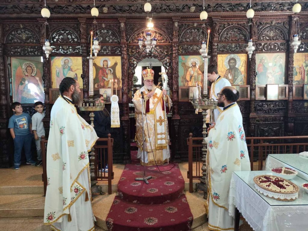 Η πανήγυρη των Αγίων Αναργύρων στον Ιερό Ναό τους στην Αγία Τριμιθιά