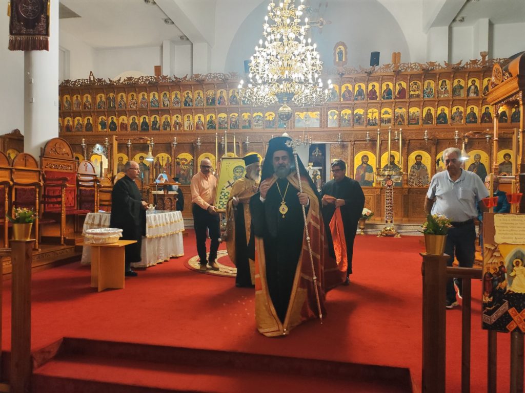 Αρχιερατικός Πανηγυρικός Εσπερινός Αγίου Δημητριανού Επισκόπου Χύτρων, Πολιούχου του Λάρνακος της Λαπήθου