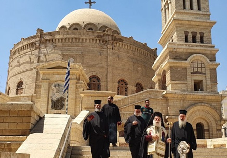 دير القديس جيورجيوس (مار جرجس)  التاريخي في مصر القديمة بالقاهرة