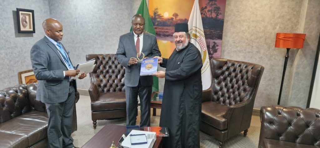 Συνάντηση Μητροπολίτη Ζάμπιας με τον Πρόεδρο του Παναφρικανικού Κοινοβουλίου