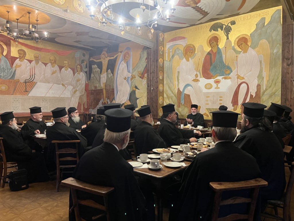 Ιερατική Σύναξη στην Ιερά Μονή Τιμίου Προδρόμου στο Έσσεξ