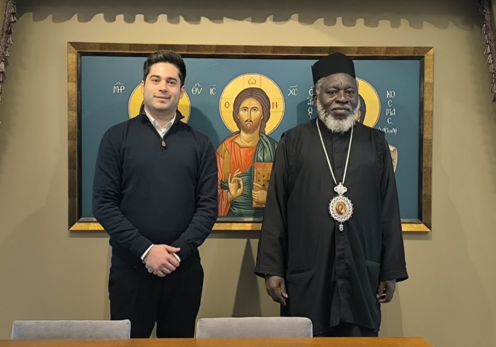 Επίσκεψη Επισκόπου Τζούμπα και Νοτίου Σουδάν στον Ιεραποστολικό Σύνδεσμο «Άγιος Κοσμάς ο Αιτωλός»