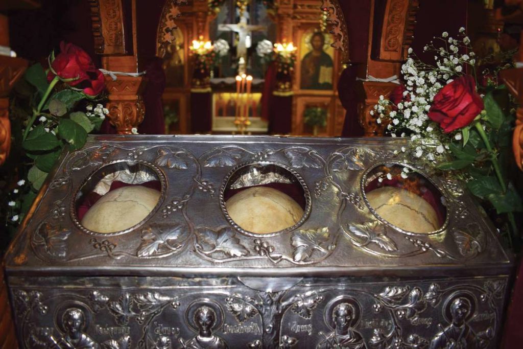 Οι Τίμιες Κάρες των εν Ρεθύμνη Αγίων Τεσσάρων Νεομαρτύρων για πρώτη φορά στη Σητεία