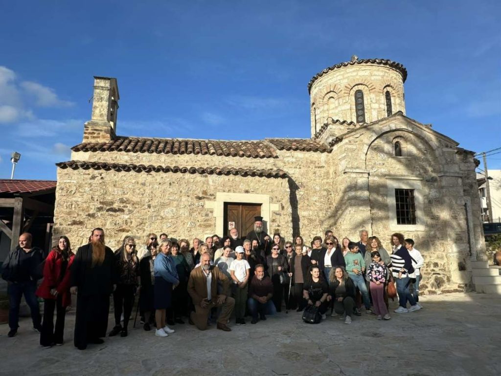 Προσκυνητές από τα Σταυράκια Μαλεβιζίου στην Ιερά Μονή Μυριοκεφάλων