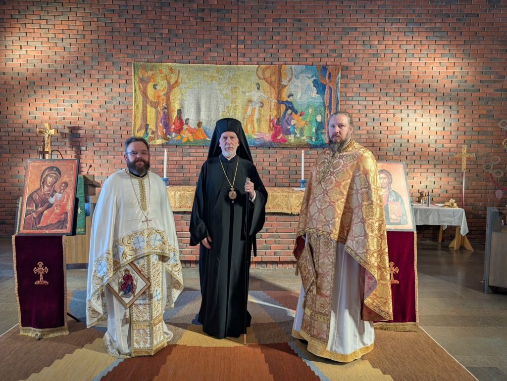 Ποιμαντική επίσκεψη Μητροπολίτη Κλεόπα στο Βεστερός της Σουηδίας