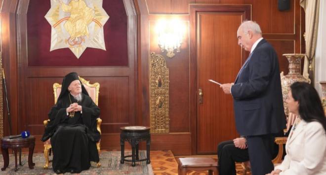 استقبال ممثل حزب الشعب الأوروبي للحوار بين الأديان وعضو البرلمان عن الحزب الديمقراطي الجديد  على