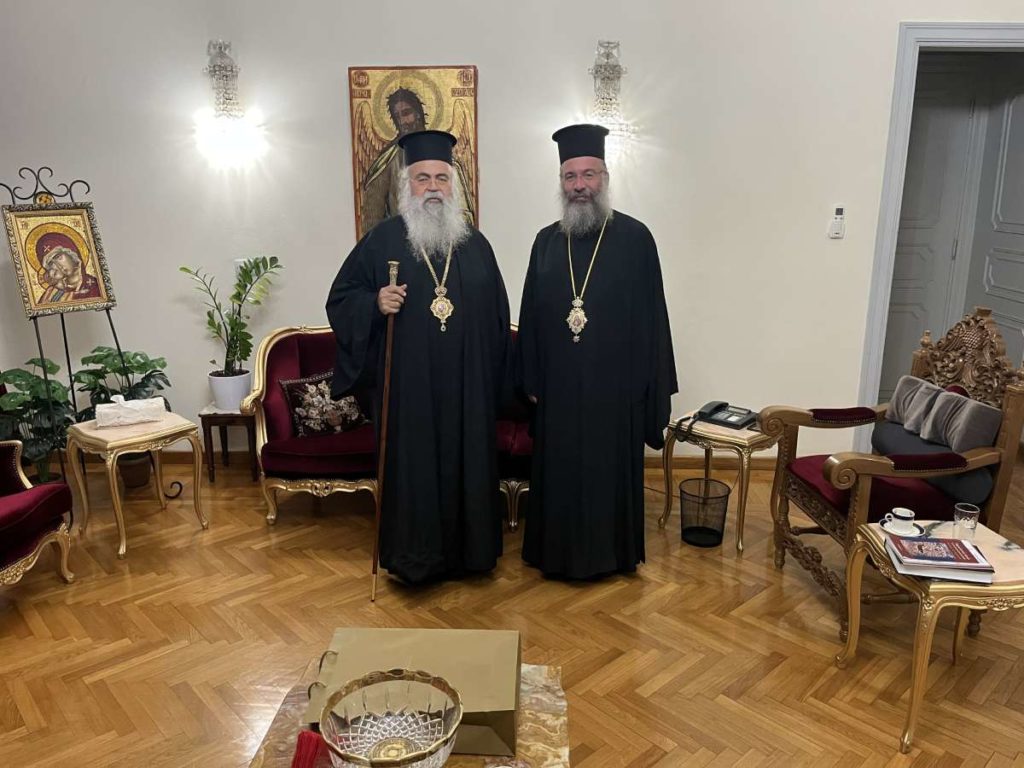 Ο Μητροπολίτης Ρεθύμνης στην Κύπρο