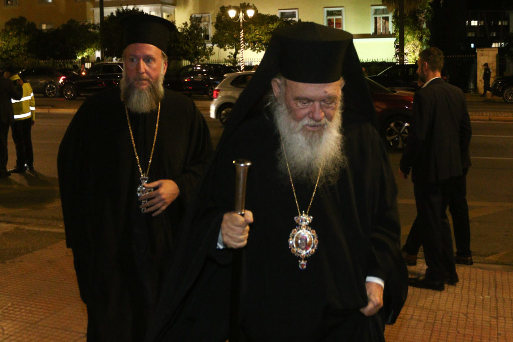 Ο Αρχιεπίσκοπος Ιερώνυμος στην εκδήλωση μνήμης και τιμής στον Βαρδή Βαρδινογιάννη