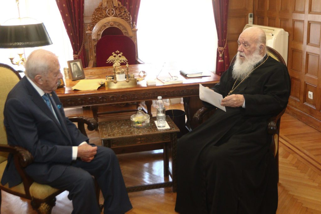 Συναντήσεις Αρχιεπισκόπου Αθηνών Ιερωνύμου (ΦΩΤΟ)