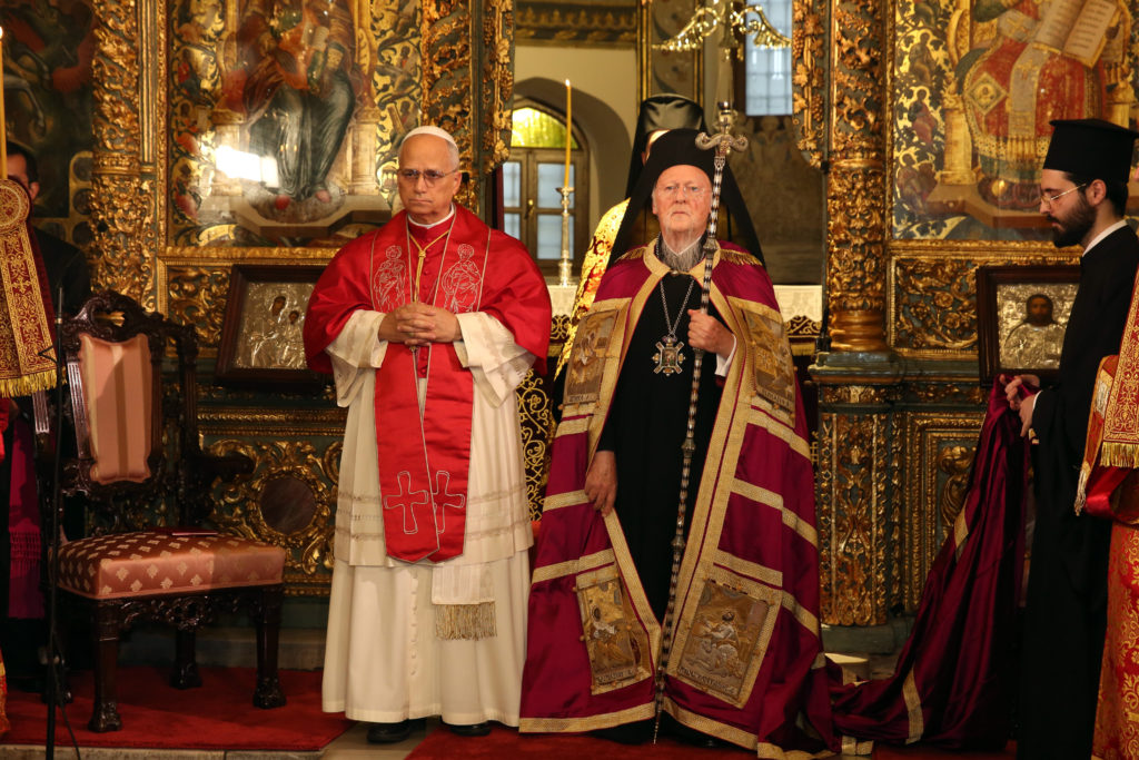 Ο Πάπας Λέων ΙΔ’ στο Φανάρι – Υπεγράφη η Κοινή Δήλωση με τον Οικουμενικό Πατριάρχη (ΒΙΝΤΕΟ)