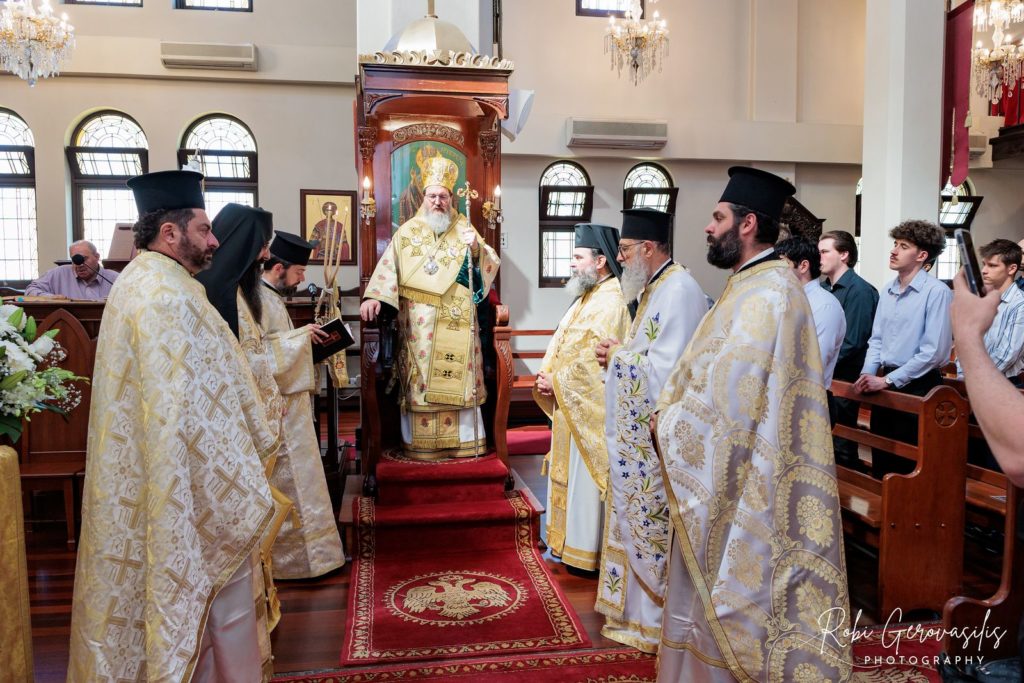 Ο εορτασμός των Ονομαστηρίων του Επισκόπου Πέρθης Ελπιδίου