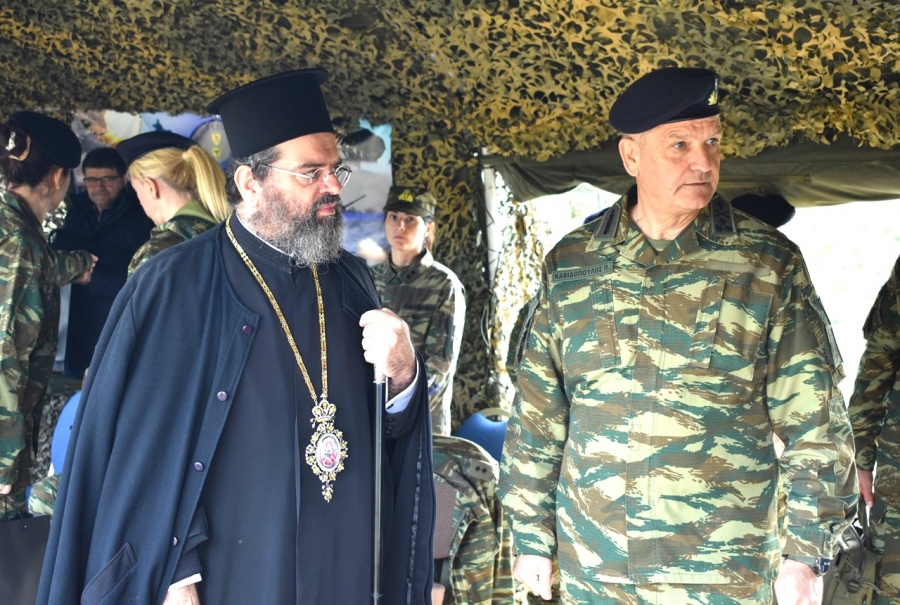 Ο Μαρωνείας Παντελεήμων στην στρατιωτική άσκηση ΤΑΜΣ «ΠΕΛΤΑΣΤΗΣ – 25»