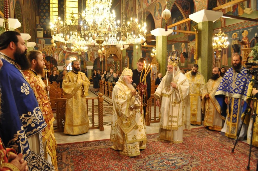 Αρχιερατική συγχοροστασία και συλλείτουργο στα 113α Ελευθέρια της Αριδαίας