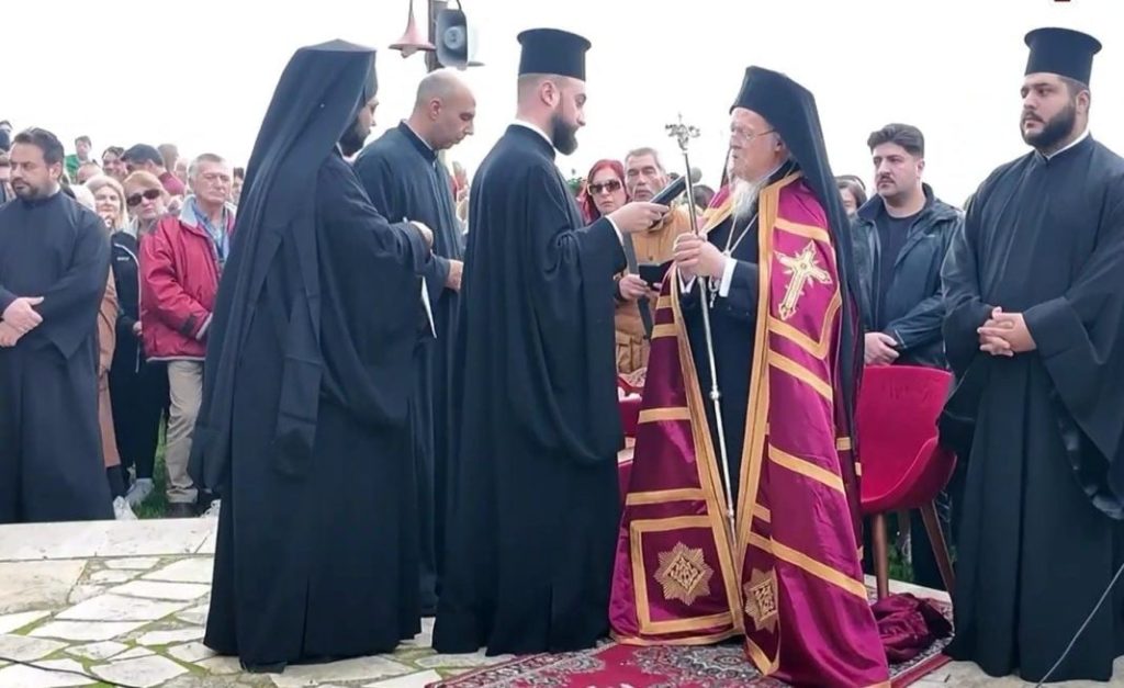 Patriarchal Divine Liturgy held in the Birthplace of Saint Nektarios