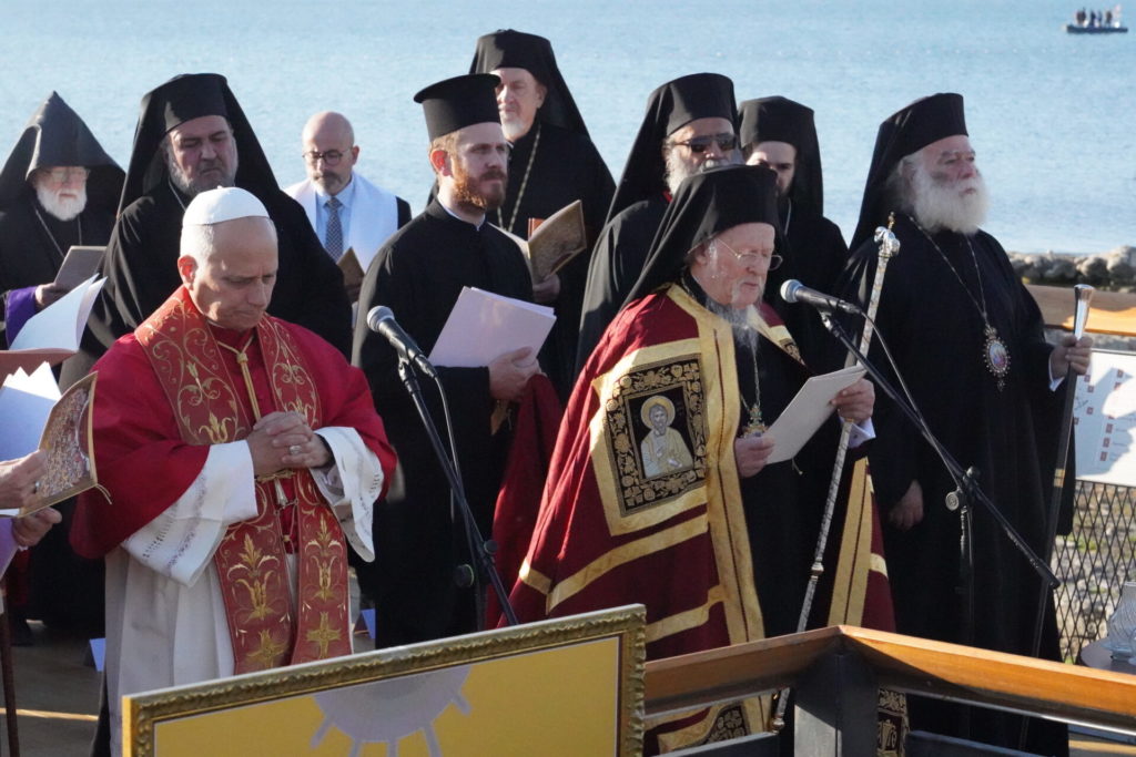 Η συνάντηση του Οικουμενικού Πατριάρχη με τον Πάπα Λέοντα ΙΔ’ στη Νίκαια