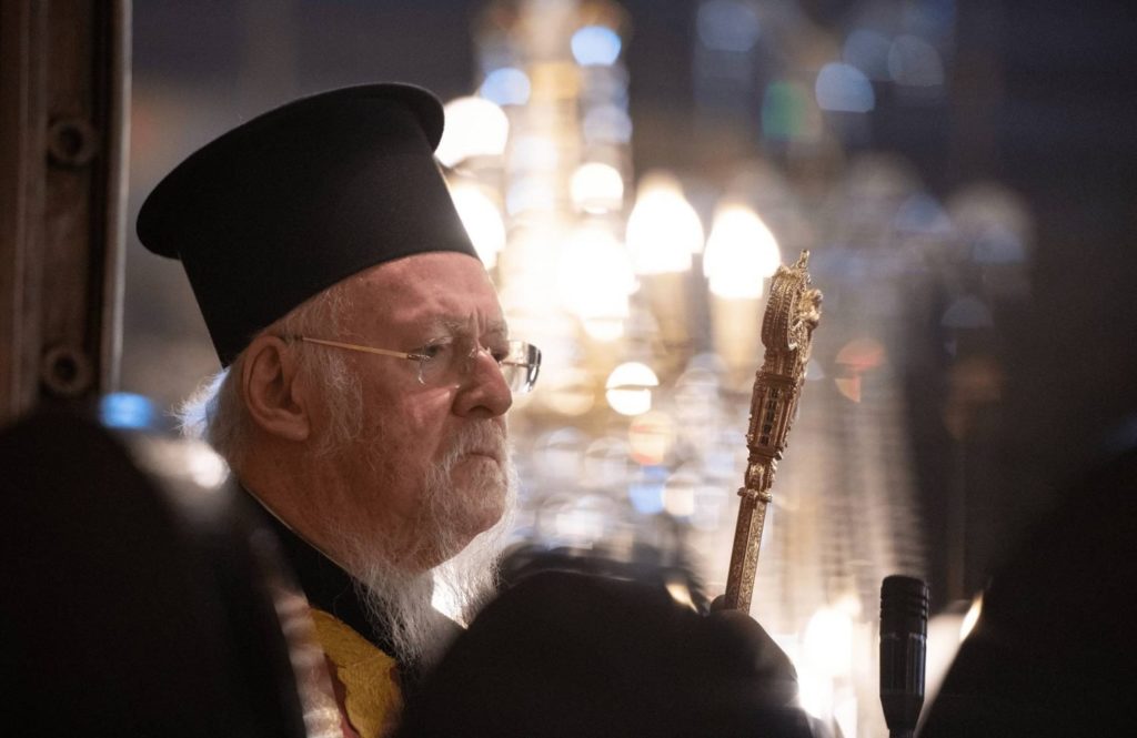 Departure of the Ecumenical Patriarch for France