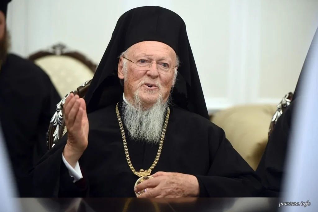 The Ecumenical Patriarch in Ankara for the official reception of the Pope of Rome