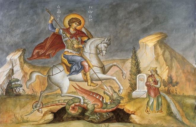 3 Νοεμβρίου: Ανακομιδή των ιερών Λειψάνων του Αγίου Μεγαλομάρτυρα Γεωργίου του Τροπαιοφόρου