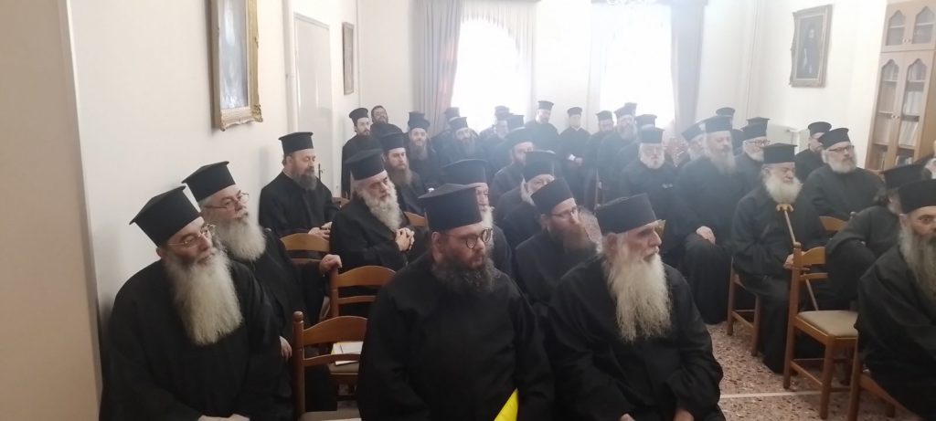 Ιερατική Σύναξη στη Μητρόπολη Σταγών και Μετεώρων