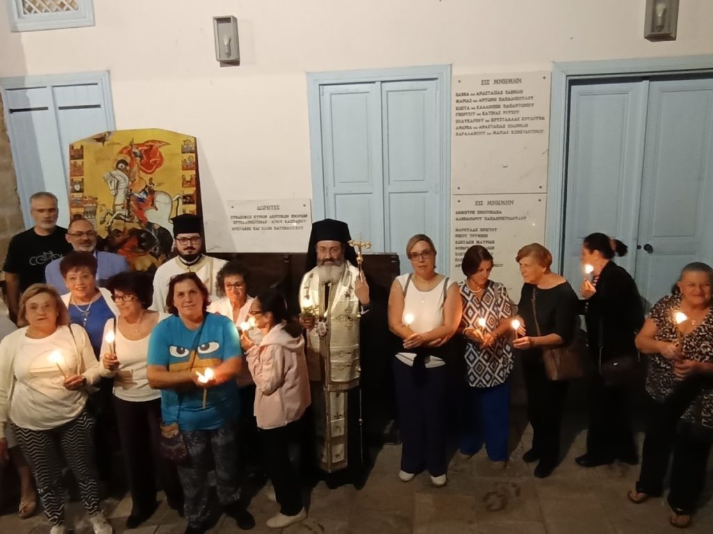 Η τιμή του Αγίου Γεωργίου της Νεκρής Ζώνης, στην ημικατεχόμενη ενορία του Αγίου Κασσιανού στη Λευκωσία