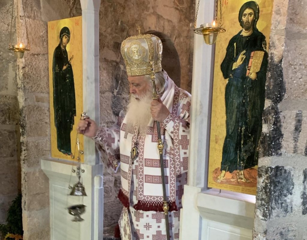 Ο Μητροπολίτης Αργολίδας στο Λυγουριό για τον Άγιο Ιωάννη τον Ελεήμονα